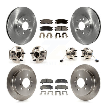 [Avant + Arrière] Kit d'ensemble roulement de roue et moyeu pour Chevrolet Impala Monte Carlo KBB-108904
