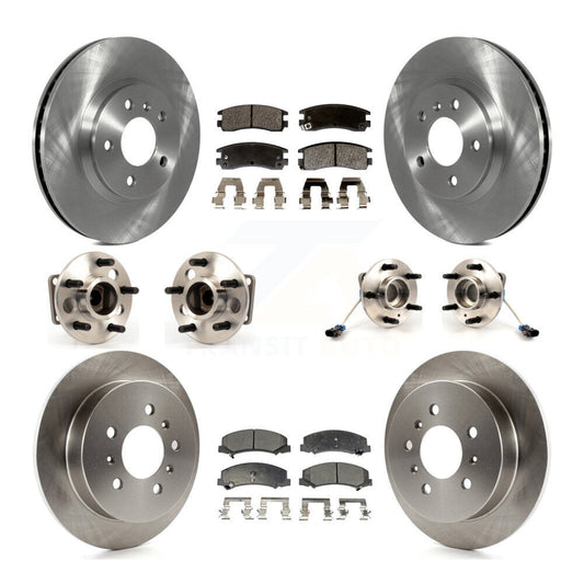 [Avant + Arrière] Kit d'ensemble roulement de roue et moyeu pour Chevrolet Impala Monte Carlo KBB-108904