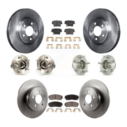 [Avant + Arrière] Kit d'ensemble roulement de roue et moyeu pour Dodge Charger Chrysler 300 Challenger KBB-108914 par Transit Auto