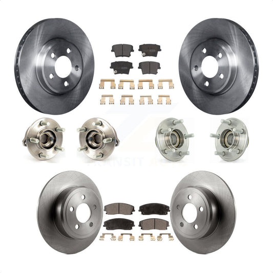 [Avant + Arrière] Kit d'ensemble roulement de roue et moyeu pour Dodge Charger Chrysler 300 Challenger KBB-108914 par Transit Auto