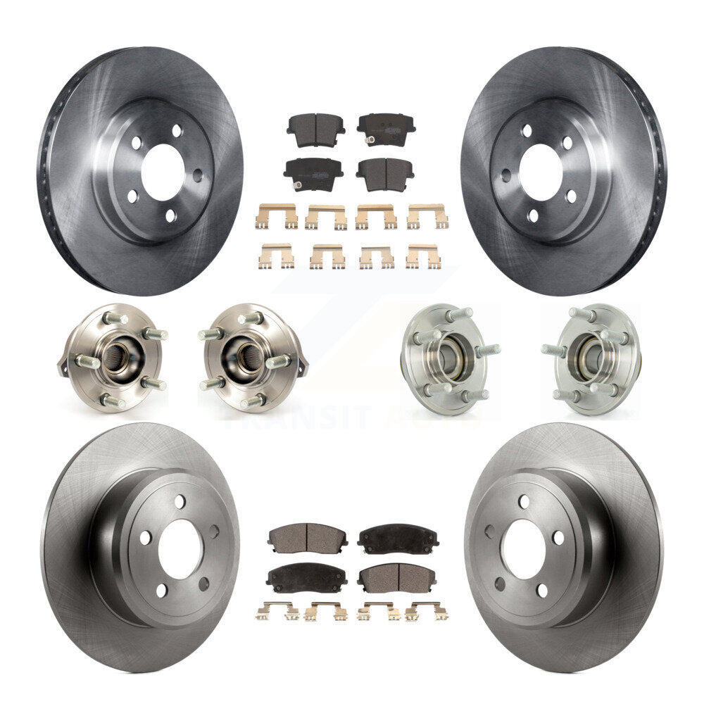[Avant + Arrière] Kit d'ensemble roulement de roue et moyeu pour Dodge Charger Chrysler 300 Challenger KBB-108914