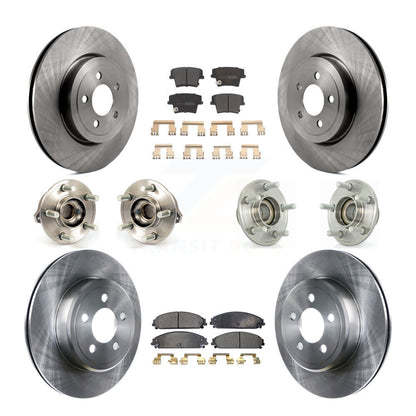 [Avant + Arrière] Kit d'ensemble roulement de roue et moyeu pour Dodge Chrysler 300 Charger Challenger KBB-108915