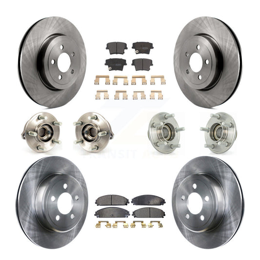 [Avant + Arrière] Kit d'ensemble roulement de roue et moyeu pour Dodge Chrysler 300 Charger Challenger KBB-108915