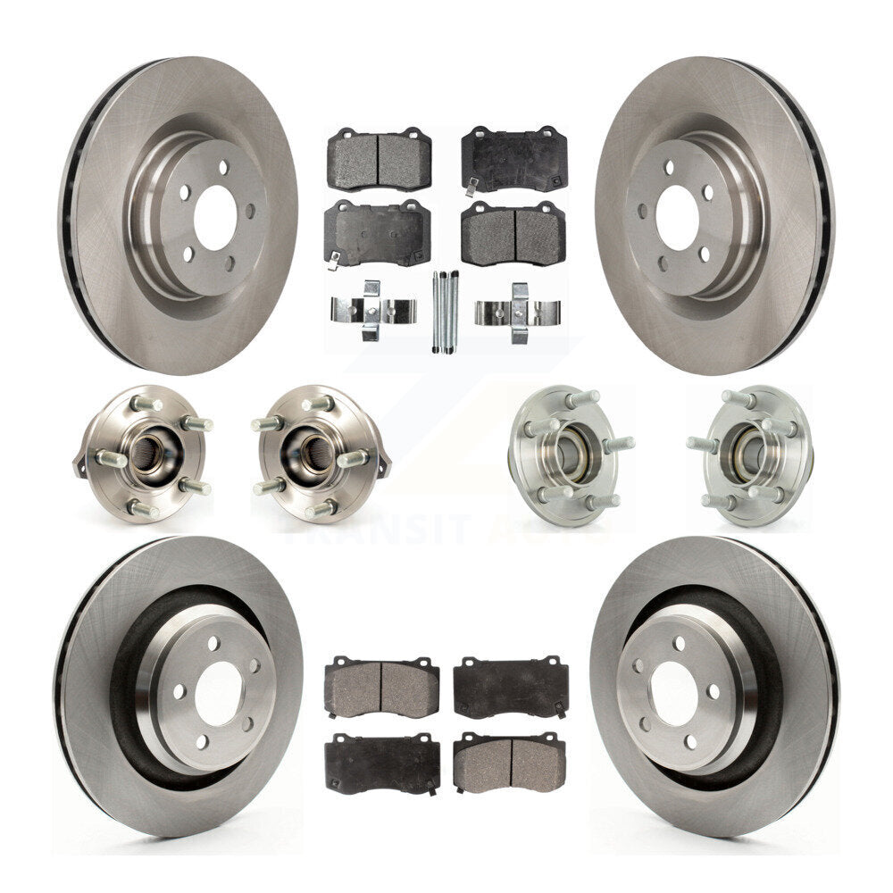 [Avant + Arrière] Kit d'ensemble roulement de roue et moyeu pour Dodge Charger Chrysler 300 Challenger KBB-108917