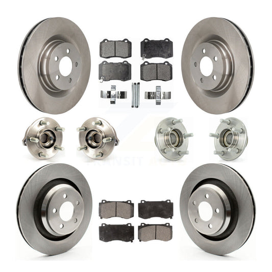 [Avant + Arrière] Kit d'ensemble roulement de roue et moyeu pour Dodge Charger Chrysler 300 Challenger KBB-108917