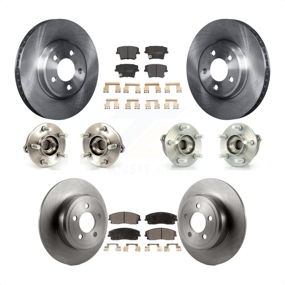 [Avant + Arrière] Kit d'ensemble roulement de roue et moyeu pour Dodge Charger Chrysler 300 AWD avec 2.7L KBB-108918 par Transit Auto