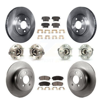 [Avant + Arrière] Kit d'ensemble roulement de roue et moyeu pour Dodge Charger Chrysler 300 AWD avec 2.7L KBB-108918