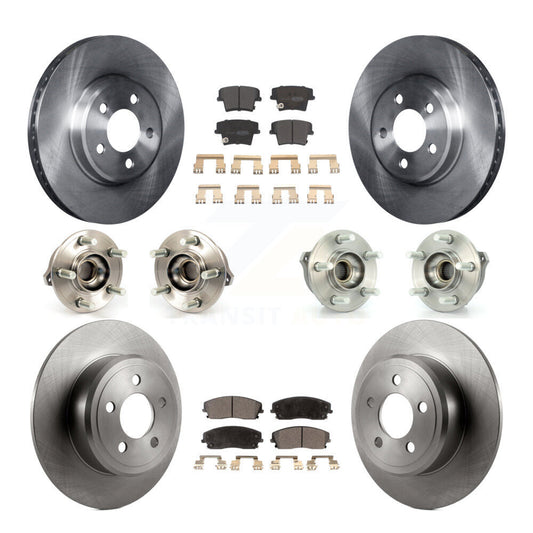 [Avant + Arrière] Kit d'ensemble roulement de roue et moyeu pour Dodge Charger Chrysler 300 AWD avec 2.7L KBB-108918
