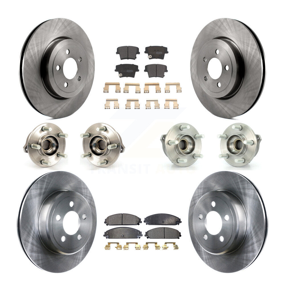 [Avant + Arrière] Kit d'ensemble roulement de roue et moyeu pour Dodge Charger Chrysler 300 KBB-108919