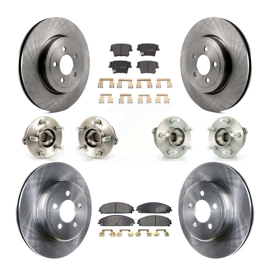 [Avant + Arrière] Kit d'ensemble roulement de roue et moyeu pour Dodge Charger Chrysler 300 KBB-108919