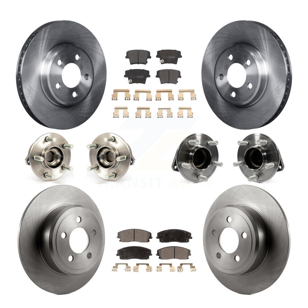 [Avant + Arrière] Kit d'ensemble roulement de roue et moyeu pour Dodge Charger Chrysler 300 KBB-108921