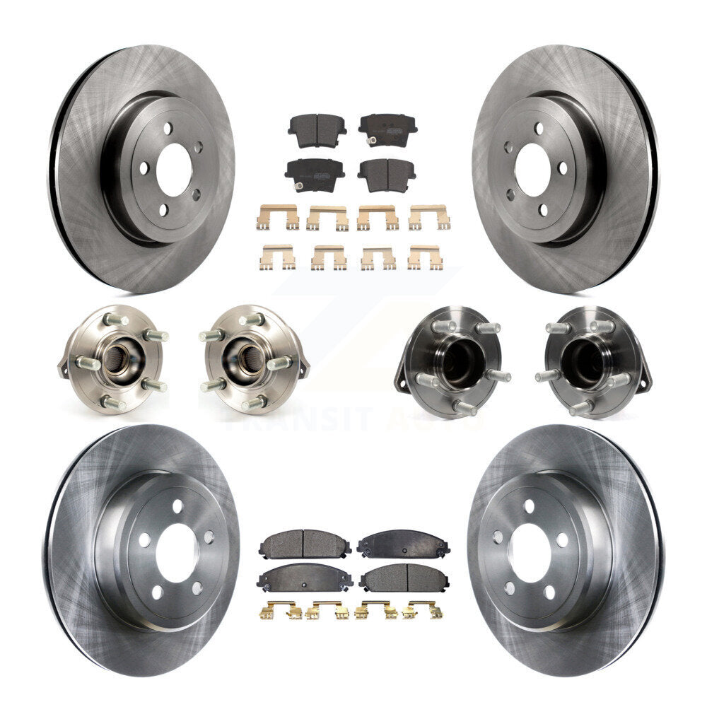 [Avant + Arrière] Kit d'ensemble roulement de roue et moyeu pour Dodge Chrysler 300 Charger Challenger KBB-108922
