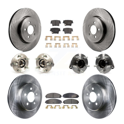 [Avant + Arrière] Kit d'ensemble roulement de roue et moyeu pour Dodge Chrysler 300 Charger Challenger KBB-108922