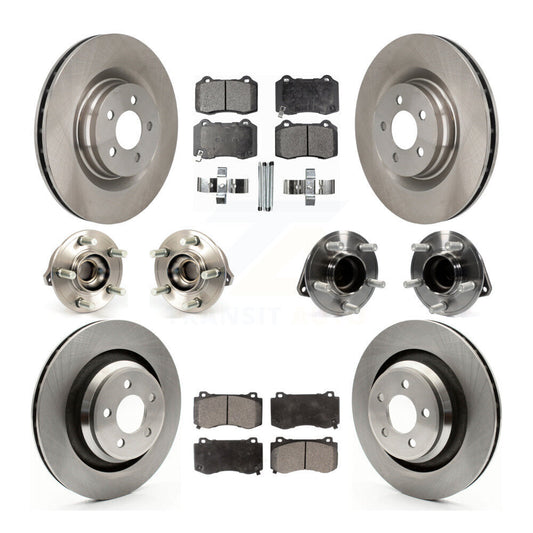 [Avant + Arrière] Kit d'ensemble roulement de roue et moyeu pour 2012 Chrysler 300 SRT8 avec RWD avec Heavy Duty Brakes KBB-108924