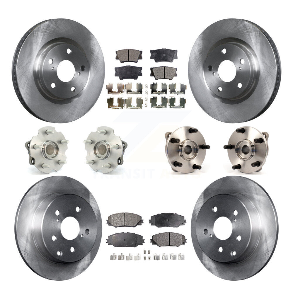 [Avant + Arrière] Kit d'ensemble roulement de roue et moyeu pour Toyota RAV4 avec 3rd Row Seating KBB-108925
