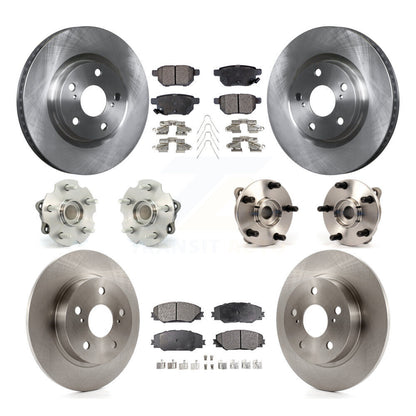 [Avant + Arrière] Kit d'ensemble roulement de roue et moyeu pour 2011-2016 Scion tC Automatic transmission KBB-108927