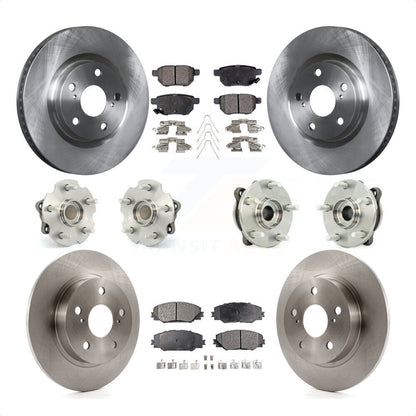 [Avant + Arrière] Kit d'ensemble roulement de roue et moyeu pour 2011-2016 Scion tC Manual transmission KBB-108930 par Transit Auto