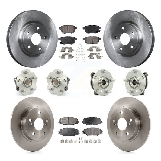 [Avant + Arrière] Kit d'ensemble roulement de roue et moyeu pour 2011-2016 Scion tC Manual transmission KBB-108930 par Transit Auto