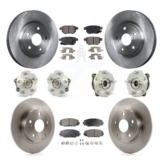 [Avant + Arrière] Kit d'ensemble roulement de roue et moyeu pour 2011-2016 Scion tC Manual transmission KBB-108930