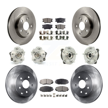 [Avant + Arrière] Kit d'ensemble roulement de roue et moyeu pour 2013-2018 Toyota RAV4 LE avec FWD KBB-108931