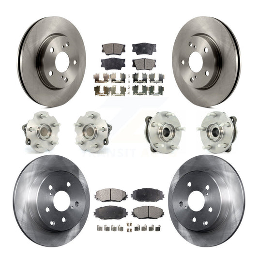[Avant + Arrière] Kit d'ensemble roulement de roue et moyeu pour 2013-2018 Toyota RAV4 LE avec FWD KBB-108931