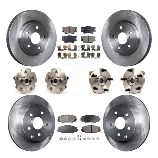[Avant + Arrière] Kit d'ensemble roulement de roue et moyeu pour Toyota RAV4 avec 3rd Row Seating KBB-108935