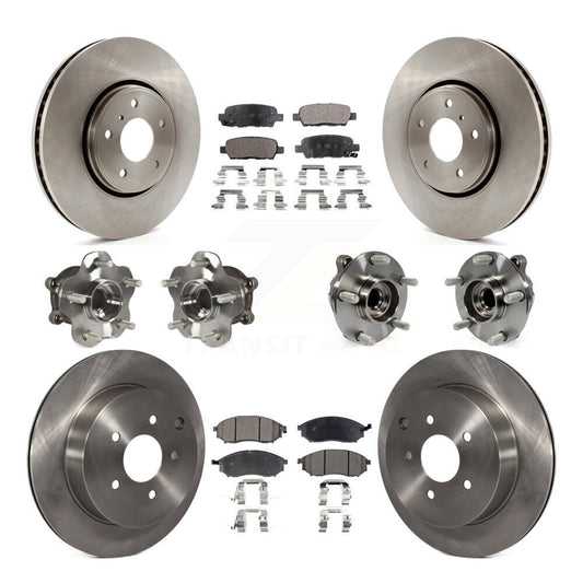 [Avant + Arrière] Kit d'ensemble roulement de roue et moyeu pour Infiniti FX35 QX70 INFINITI KBB-108941
