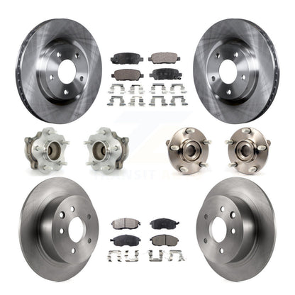 [Avant + Arrière] Kit d'ensemble roulement de roue et moyeu pour 2007-2012 Nissan Sentra SE-R avec 2.5L KBB-108949