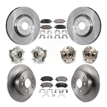 [Avant + Arrière] Kit d'ensemble roulement de roue et moyeu pour 2007-2012 Nissan Sentra SE-R Spec V avec 2.5L KBB-108950