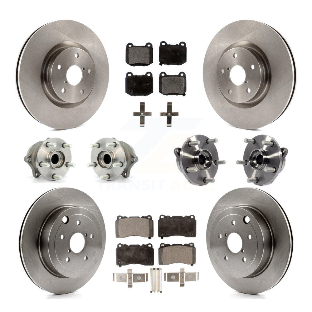 [Avant + Arrière] Kit d'ensemble roulement de roue et moyeu pour Subaru Impreza WRX STI KBB-108964