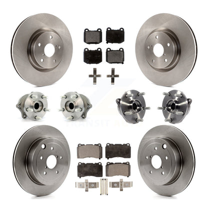[Avant + Arrière] Kit d'ensemble roulement de roue et moyeu pour Subaru Impreza WRX STI KBB-108964