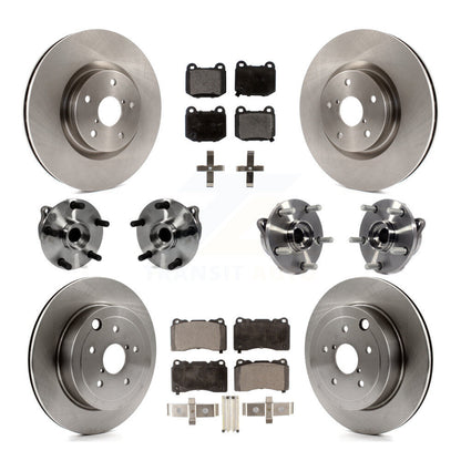 [Avant + Arrière] Kit d'ensemble roulement de roue et moyeu pour Subaru Impreza WRX STI KBB-108966