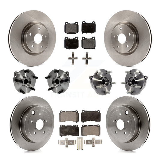 [Avant + Arrière] Kit d'ensemble roulement de roue et moyeu pour Subaru Impreza WRX STI KBB-108966