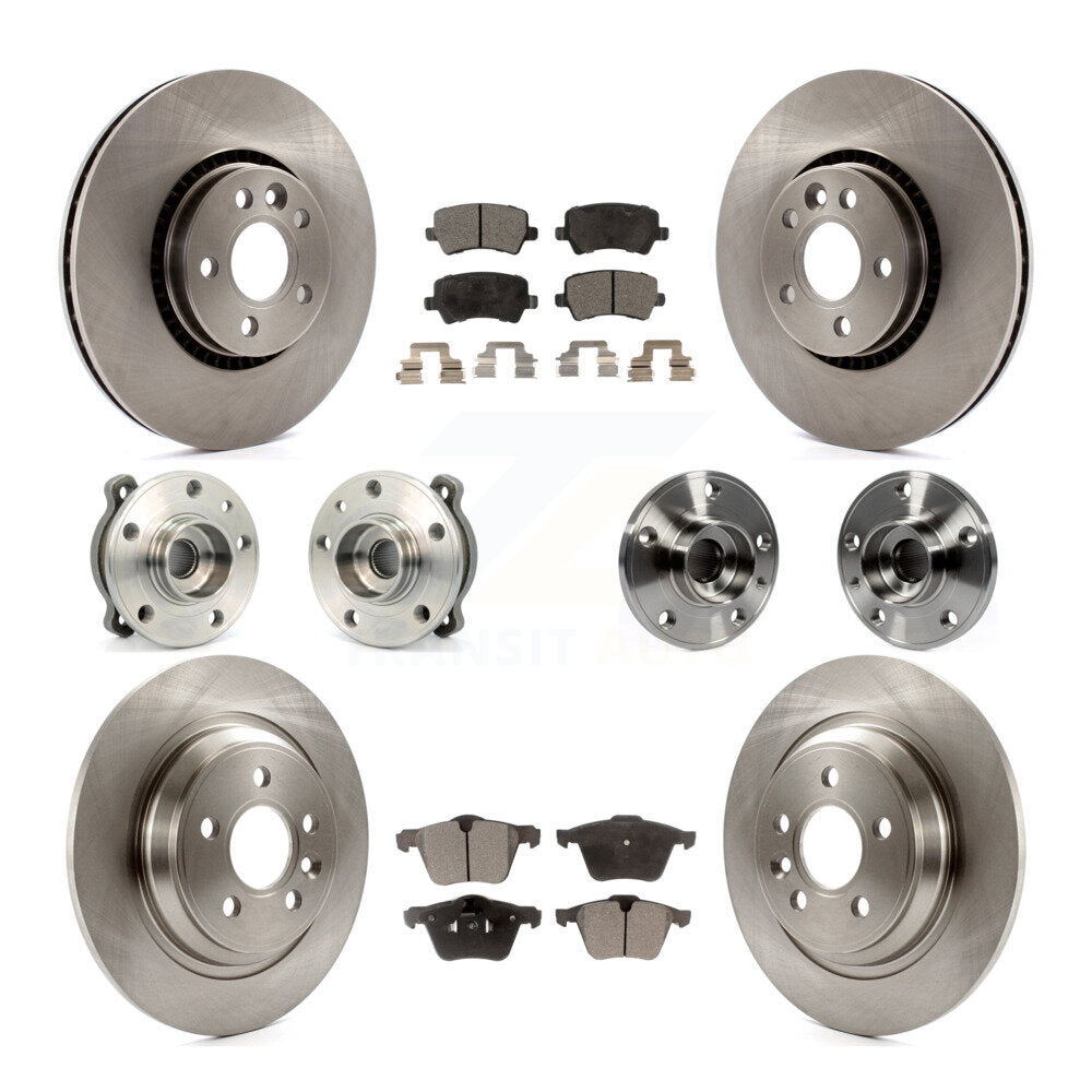 [Avant + Arrière] Kit d'ensemble roulement de roue et moyeu pour Volvo S60 V60 Cross Country KBB-108974