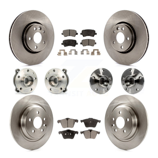 [Avant + Arrière] Kit d'ensemble roulement de roue et moyeu pour Volvo S60 V60 Cross Country KBB-108974