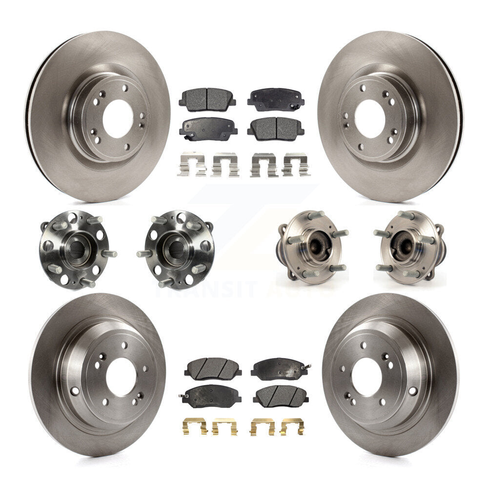 [Avant + Arrière] Kit d'ensemble roulement de roue et moyeu pour Hyundai Genesis 3.8L KBB-108976
