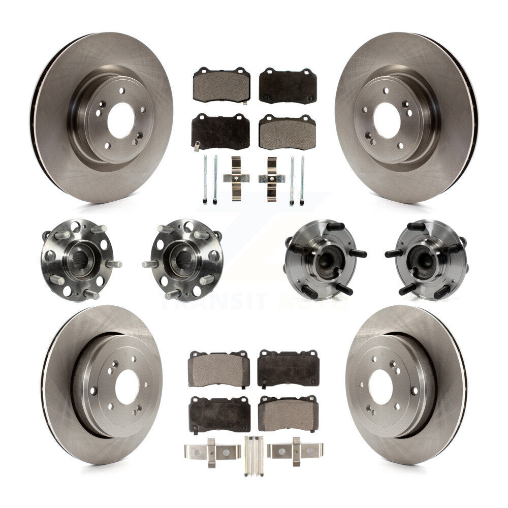 [Avant + Arrière] Kit d'ensemble roulement de roue et moyeu pour Hyundai Genesis Coupe KBB-108979