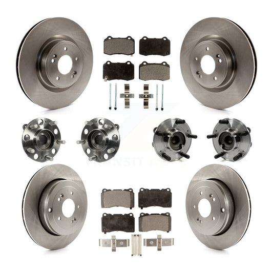[Avant + Arrière] Kit d'ensemble roulement de roue et moyeu pour Hyundai Genesis Coupe KBB-108979
