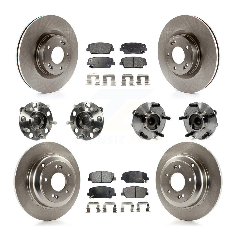 [Avant + Arrière] Kit d'ensemble roulement de roue et moyeu pour Hyundai Genesis Coupe KBB-108980