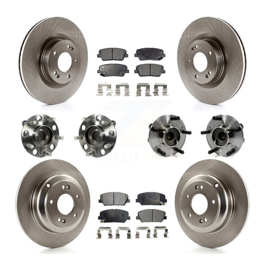 [Avant + Arrière] Kit d'ensemble roulement de roue et moyeu pour Hyundai Genesis Coupe KBB-108980