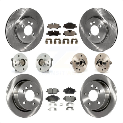 [Avant + Arrière] Kit d'ensemble roulement de roue et moyeu pour 2015 Mini Cooper Convertible avec 2.0L 1.5L avec 280mm Diameter Rotor KBB-108987 par Transit Auto