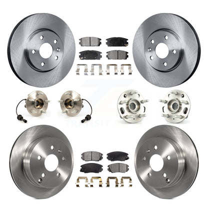 [Avant + Arrière] Kit d'ensemble roulement de roue et moyeu pour 2010-2017 Chevrolet Equinox GMC Terrain KBB-108990
