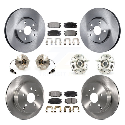 [Avant + Arrière] Kit d'ensemble roulement de roue et moyeu pour 2010-2017 Chevrolet Equinox GMC Terrain KBB-108990