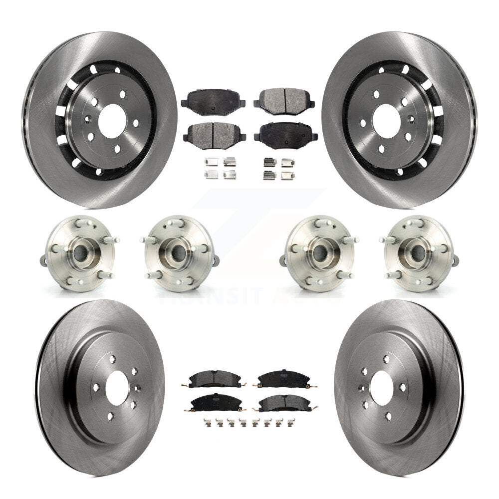 [Avant + Arrière] Kit d'ensemble roulement de roue et moyeu pour Ford Explorer Police Interceptor Utility KBB-108996