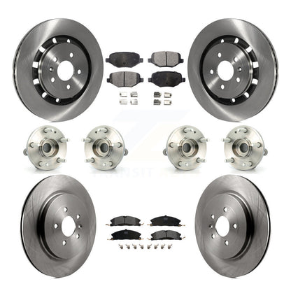 [Avant + Arrière] Kit d'ensemble roulement de roue et moyeu pour Ford Explorer Police Interceptor Utility KBB-108996