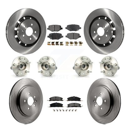 [Avant + Arrière] Kit d'ensemble roulement de roue et moyeu pour Ford Explorer KBB-108997