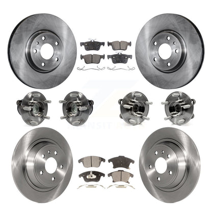 [Avant + Arrière] Kit d'ensemble roulement de roue et moyeu pour Ford Fusion Lincoln MKZ KBB-108998