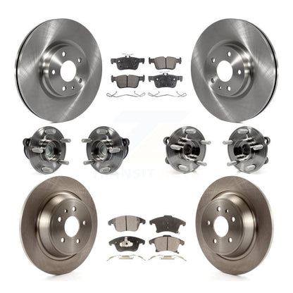 [Avant + Arrière] Kit d'ensemble roulement de roue et moyeu pour Ford Fusion Lincoln MKZ KBB-108999