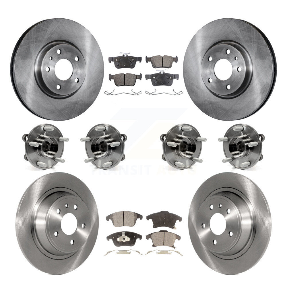 [Avant + Arrière] Kit d'ensemble roulement de roue et moyeu pour Ford Fusion KBB-109000