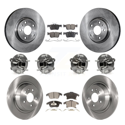 [Avant + Arrière] Kit d'ensemble roulement de roue et moyeu pour Ford Fusion KBB-109000